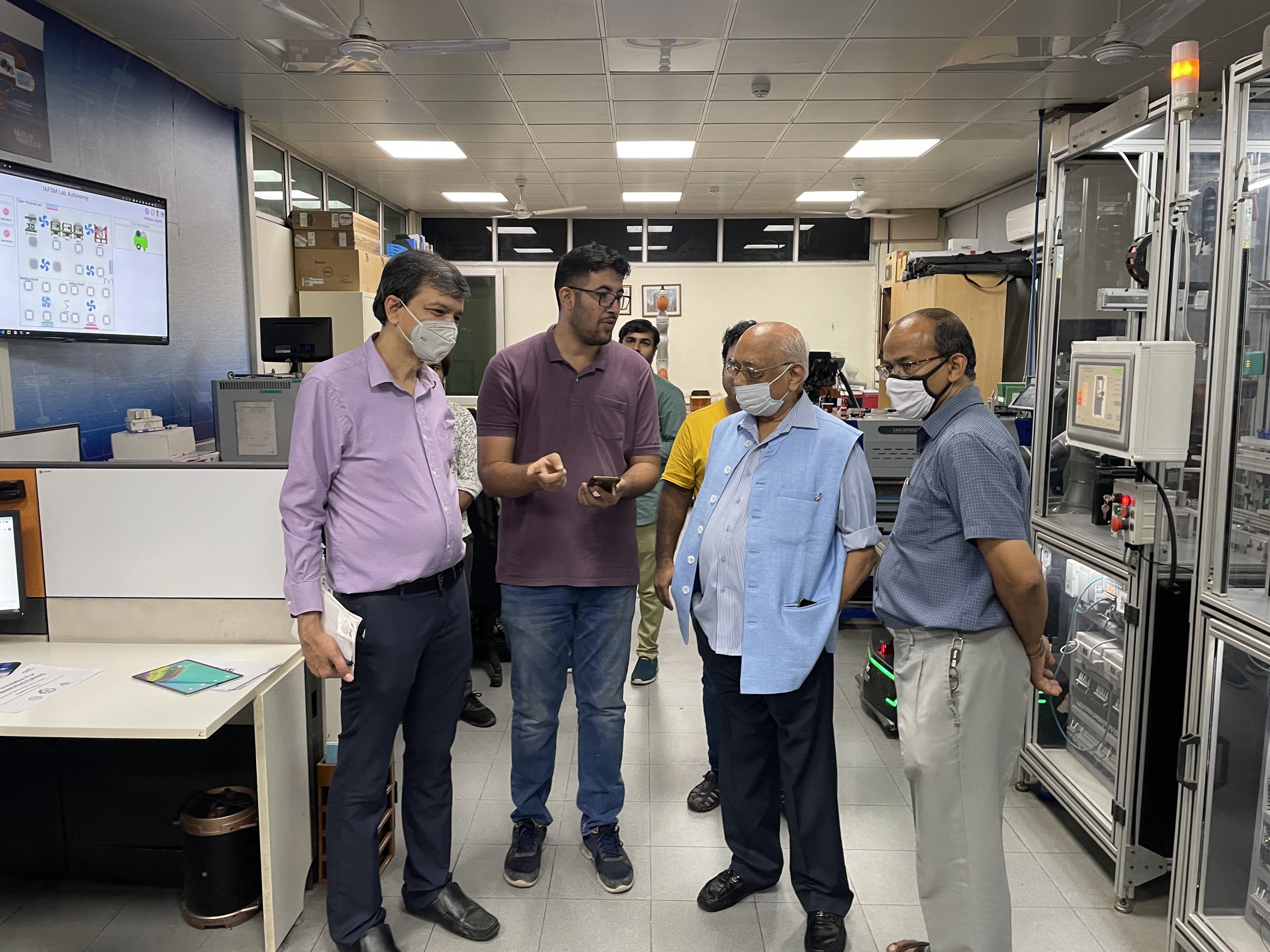 Shri Dr. Rajagopala Chidambaram-Chairman-BoG, IIT Delhi, visit